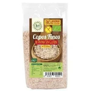 Copos de Avena Finos Sin Gluten Bio Sol Natural, 500 gr