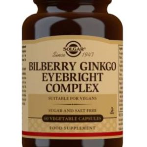 Arándano-Ginkgo Complejo de Euphrasia 60 cápsulas vegetales