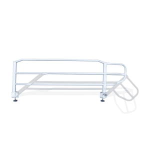 Barandillas de cama abatibles, universales CON aro (par)