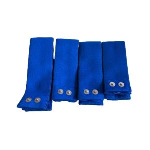 Kit de 8 bandas elásticas conductivas para electroestimuladores