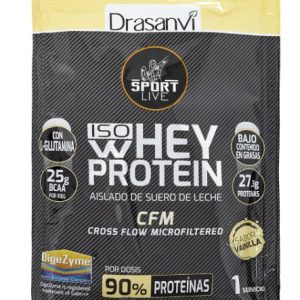 MONODOSIS WHEY PROTEIN AISLADO VAINILLA 30G SPORT LIVE DRASANVI