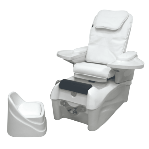 OMEGA: Sillón para pedicura con silla de altura baja y bañera incluida