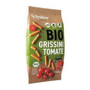 PALITOS GRISSINI TOMATE S/G SCHNITZER 100 G
