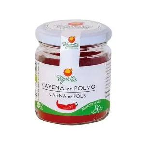Pimienta Cayena en Polvo Bio Vegetalia, 80 gr