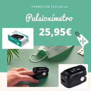 Comprar Pulsioximetro de dedo para medir saturación oxígeno en sangre