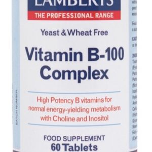 VITAMINA B-100 COMPLEX 60 tabletas