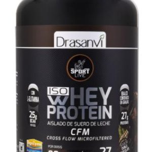 WHEY PROTEIN AISLADO DOBLE CHOCOLATE 800G SPORT LIVE DRASANVI