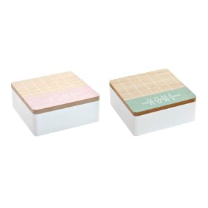 Caja Infusiones Madera 15x15x6