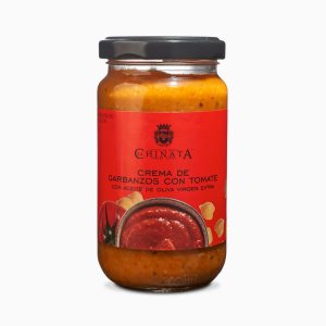 Crema de Garbanzos y Tomate con Aceite de Oliva Virgen Extra
