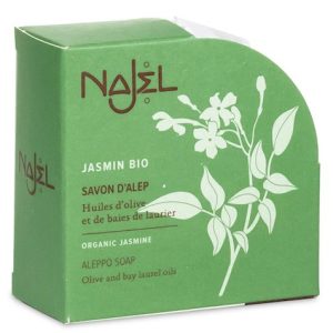 Jabón de Alepo con Jazmín Orgánico Najel 100g
