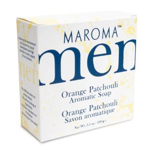 Jabón para Hombre de Pachulí y Naranja Maroma 100g
