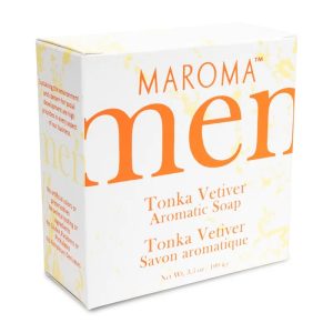 Jabón para Hombre Tonka y Vetiver Maroma 100g