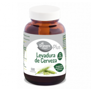 Levadura de cerveza, 500 comp 400mg . El Granero Integral