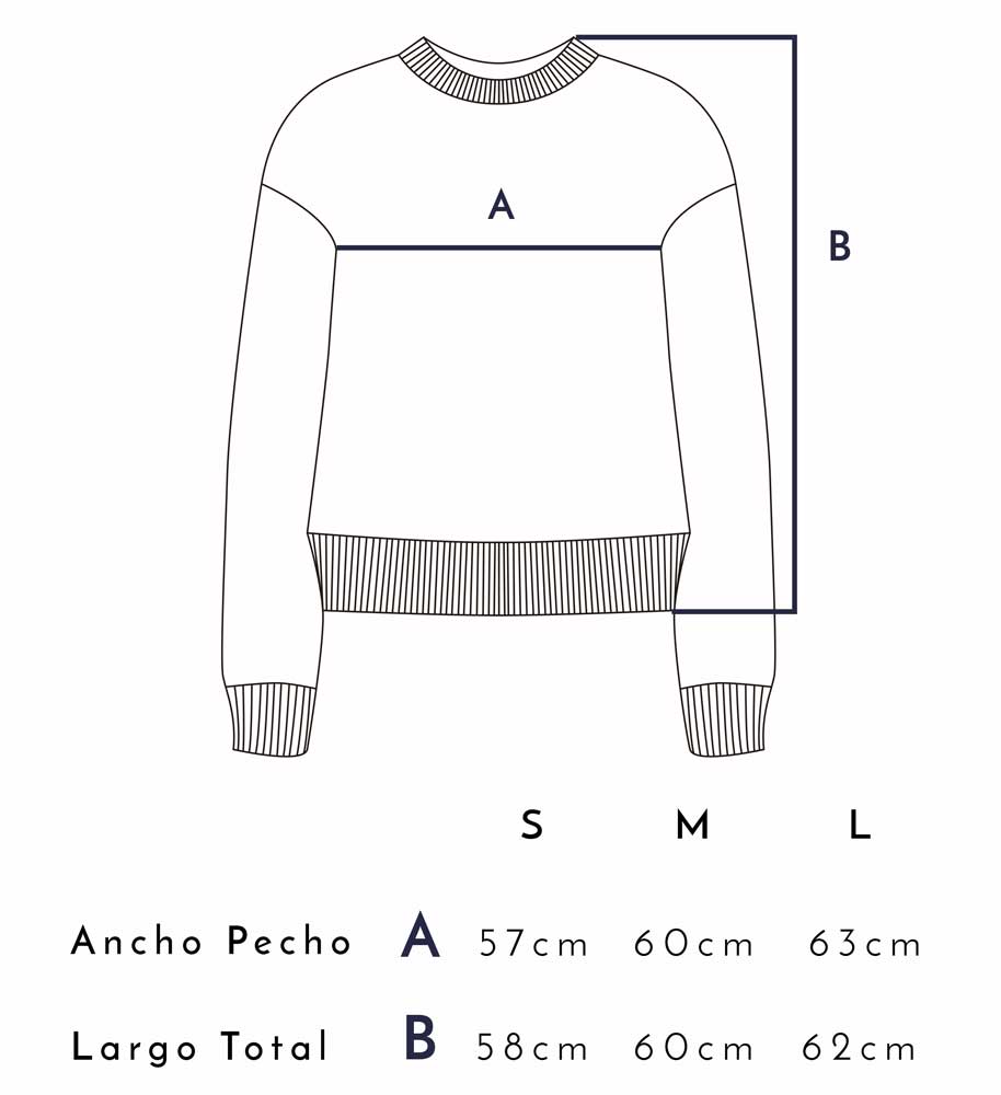 Sudadera feminista azul de algodón orgánico - Imagen 5