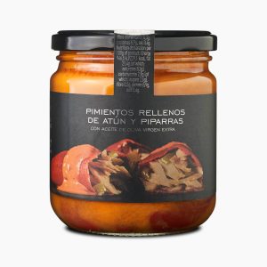 Pimientos del Piquillo Rellenos de Atún y Piparras