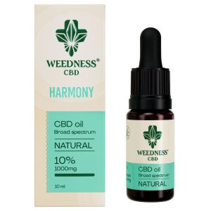 Weedness Aceite CBD Natural 10% (10ml)