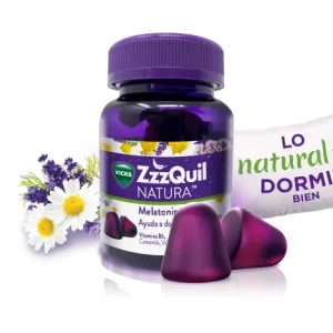 ZzzQuil Natura Melatonina Frutos del Bosque 30 gominolas